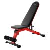 Weight Bench Sit up Bench for Home Gym Strength Training Adjustable Foldable - Heavy-Duty Professional Type