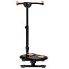 Foldable Ab Twister, Height Adjustable Twist Board with LCD Monitor, for Total Body Toning Workout - default