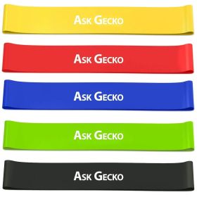 Resistance Loop Bands Exercise Set Fitness Workout Stretch Elastic Legs Therapy Exercise - Ask Gecko