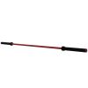 7.2ft Weight Bar, Olympic Bar with Rotating Sleeves, Non-Slip Knurling Grip, 1500lbs Weight Capacity, Red - Red