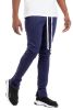 SOLID COLOR PLAIN BASIC TRACK PANTS - NAVY - S