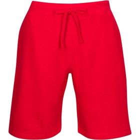 Fleece Sweat Shorts - Red - 2XL