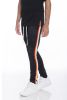 RAINBOW TAPE TRACK PANTS - Black - S