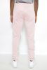SLIM SKINNY STRIPE DESIGN TRACK PANT JOGGERS - pink white - S