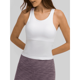 JupiterGear Round Neck Racerback Tank - White - 8