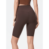 JupiterGear High-Rise Long Shorts - Dark Brown - 4