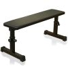 THE Flat Weight Bench for Strength Training W/ 5-Level Adjustable Height - as Pic