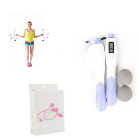 Home Gym Full Body Exerciser - Electronic Jump Skip Rope for any one - Gray