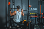 Multi-functional Power Cage,Home Adjustable Pullup Squat Rack 1000Lbs Capacity Comprehensive Fitness Barbell Rack - Black-Red