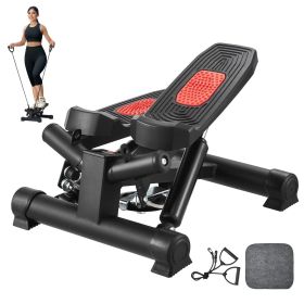 Stair Stepper for Exercise at Home Mini Twist Stepper with Resistance Band - Twisting Motion - Yes
