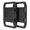 VEVOR Cast Iron Ruck Weights for Rucking Weight Plate with Handle 10LB Pairs - 10 lbs - Double Sheets