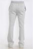 Mens Solid Fleece Flare Stacked PANTS - Black - 32
