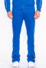 Mens Side Pipe Stacked Flare Pants - Black - 2XL
