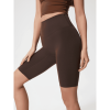 JupiterGear High-Rise Long Shorts - Dark Brown - 4