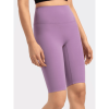 JupiterGear High-Rise Long Shorts - Lavender - 6
