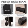 Home Gym Station Multifunction Fitness Workout Bench Black Comprehensive Exercise Hub 58.25L x 42.5W x 81.5H - Black