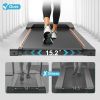 Walking Pad Under Desk Treadmill, LED Display and Remote Control Portable Treadmill for Home and Office, 2.5HP 265LBS - as Pic