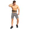 Adjustable Belt with Buckle PU Weightlifting Belts for Men and Women Back Support for Lifting, Home Gym Fitness Workout Body Building - black