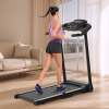 Foldable Treadmill 2.5HP Electric Folding Treadmill Running Walking Machine for Home Gym, Max 265 LBS Weight Capacity - as Pic