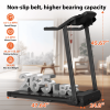 Foldable Treadmill 2.5HP Electric Folding Treadmill Running Walking Machine for Home Gym, Max 265 LBS Weight Capacity - as Pic