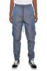 PEACOCK IRIDESCEINT JOGGER PANTS - BEIGE - S