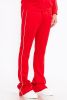 Mens Side Pipe Stacked Flare Pants - Black - 2XL