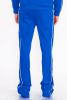 Mens Side Pipe Stacked Flare Pants - Black - 2XL