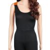 Women Sports YOGA Workout Gym Fitness Jumpsuit - Orange - XXL