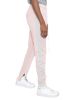 SLIM SKINNY STRIPE DESIGN TRACK PANT JOGGERS - pink white - S
