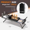 Pilates core bed, foldable home high quality, yoga studio same commercial fitness equipment, black - as Pic