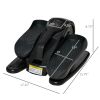 Under Desk Elliptical Foot Pedal Exerciser with Adjustable Speed Remote LCD - default