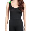 Women Sports YOGA Workout Gym Fitness Jumpsuit - Green - XXL