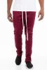 SOLID COLOR PLAIN BASIC TRACK PANTS - NAVY - S