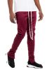 SOLID COLOR PLAIN BASIC TRACK PANTS - NAVY - S