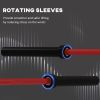 7.2ft Weight Bar, Olympic Bar with Rotating Sleeves, Non-Slip Knurling Grip, 1500lbs Weight Capacity, Red - Red