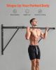 Pull Up Bar Wall Mounted Heavy Duty Chin Up Bars Home Gym Adjustable Depth - 50 inch