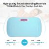 Full Body Vibration Platform Crazy Fitness Massage 10-Frequency Weight Loss & Fat Burner Shaking Machine For Unisex Blue - Blue - ABS