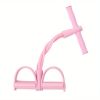 Pedal Resistance Bands; Thickened Foot Pedal Pull Rope; Yoga Equipment For Abdomen Waist Arm Leg Stretching Slimming Training - Blue