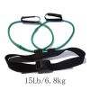 1pc Exercise Bounce Trainner; Slip-on Resistance Band For Home Fitness Training - Green