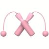 Small Ball Type Cordless Bearing Rope Skipping Training Rope - Pink- Small Ball