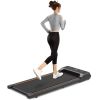 Walking Pad Under Desk Treadmill, LED Display and Remote Control Portable Treadmill for Home and Office, 2.5HP 265LBS - as Pic