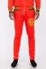 Black and Gold Detail Track Pants - Black - 30
