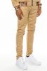 Checkered Plaid Waist Band Track Pants - Black - S