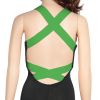 Women Sports YOGA Workout Gym Fitness Jumpsuit - Green - XXL