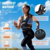 VEVOR 20-32lb Adjustable Weighted Vest for Men Women Strength Training Running - Yes - 32 lbs