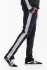 SINGLE STRIPE TRACK PANTS - black lime - 2XL