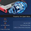 2.25 HP 2-in-1 Folding Walking Pad Treadmill with Remote Control and LED Display - Red