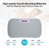 Full Body Vibration Platform Crazy Fitness Massage 10-Frequency Weight Loss & Fat Burner Shaking Machine For Unisex Grey 034 - Grey - ABS
