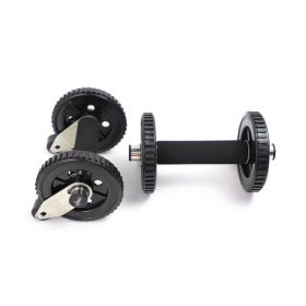 D0102HA9JXA Multi-functional ab rollers with active stop wheel function: