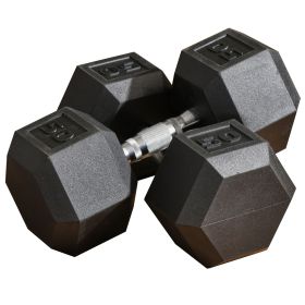 Dumbbells Set of Two: 50 lbs